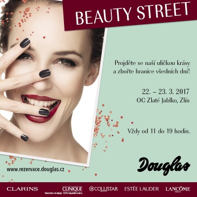 Parfumerie Douglas přiváží již šestou Beauty Street