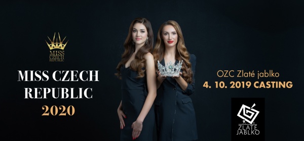 Casting MISS CZECH REPUBLIC 2020 v pátek 4. října