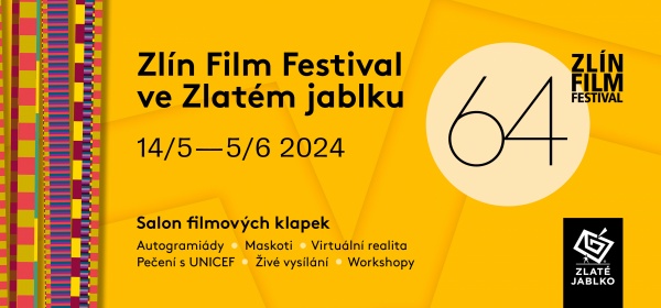 Zlín Film Festival již 30. 5. - 5. 6. 2024 ve Zlatém jablku!