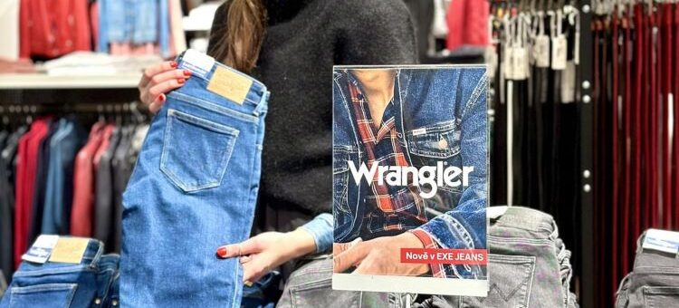 Wrangler nově v EXE JEANS