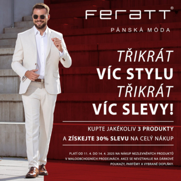 TŘIKRÁT VÍC STYLU, TŘIKRÁT VÍC SLEVY!