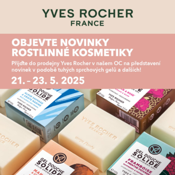 Seznamte se s novinkami rostlinné kosmetiky Yves Rocher