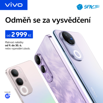 Odměna za vysvědčení? Darujte vivo již od 2 999 Kč