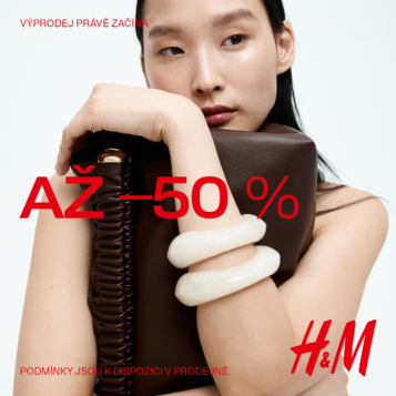 Letní výprodej v H&M právě začíná – pouze v prodejnách!
