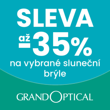 Předsezonní výprodej slunečních brýlí v GrandOptical!