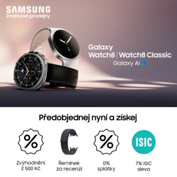 Novinky Samsung: Seznamte se s Galaxy Watch8!