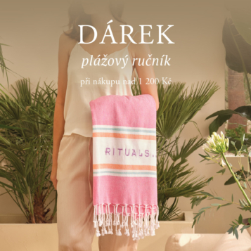 Dárek k nákupu v Rituals – plážová osuška Tiny Miracles!