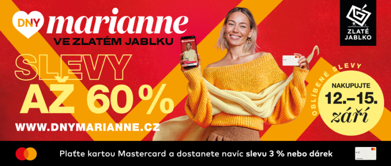 DNY MARIANNE ve Zlatém jablku!