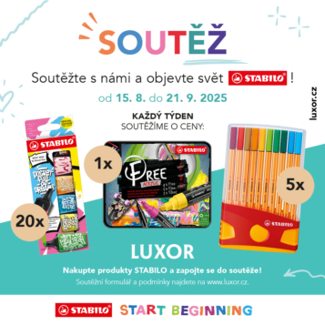 Soutěžte s námi a objevte svět STABILO!