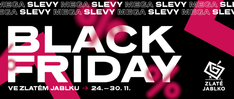 V listopadu nás čeká nákupní akce BLACK FRIDAY!