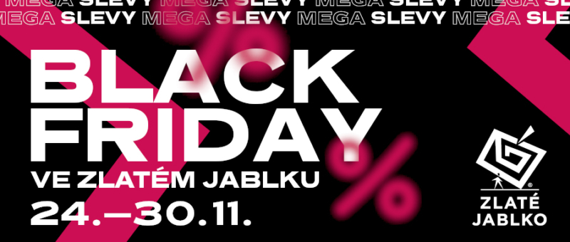 V listopadu nás čeká nákupní akce BLACK FRIDAY!