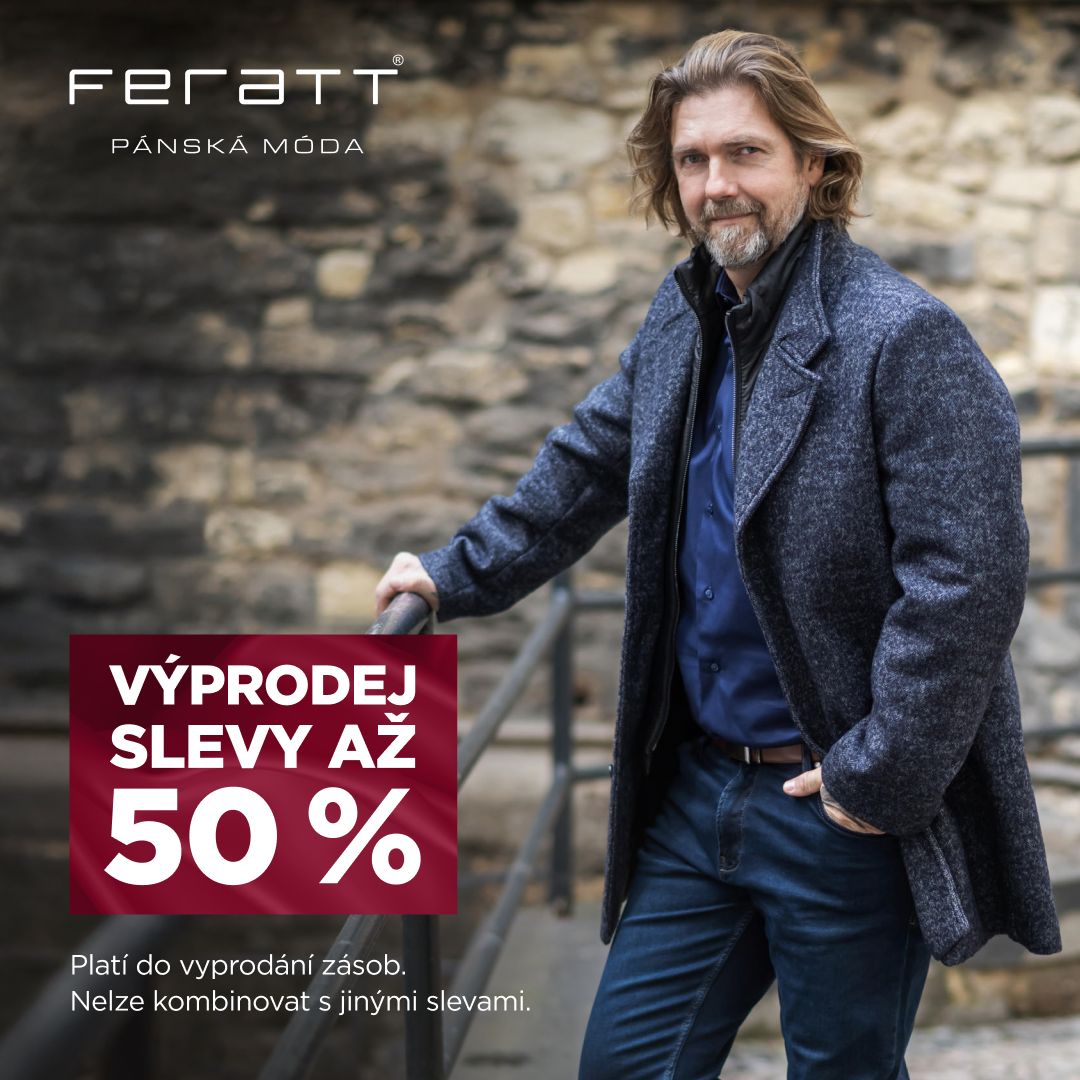 Výprodej až 50 % ve Feratt!