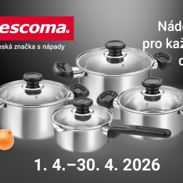 TESCOMA Sada nádobí BRAVA, 8 dílů – nádobí pro každý den