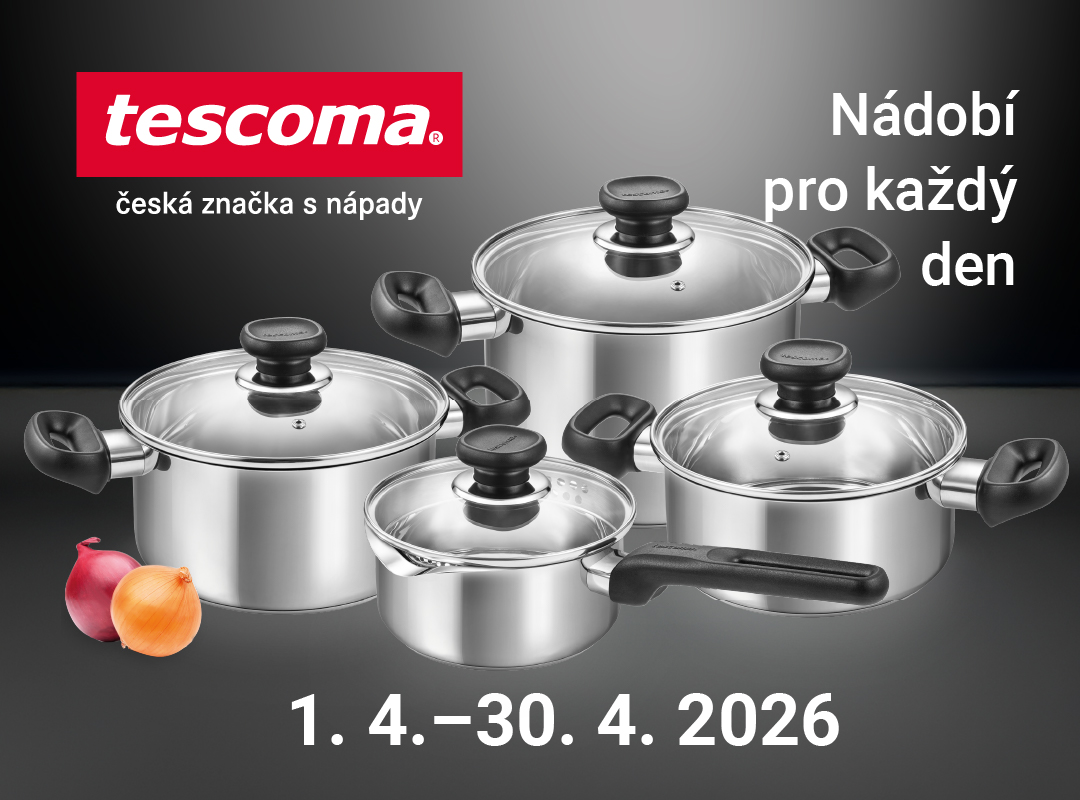 TESCOMA Sada nádobí BRAVA, 8 dílů – nádobí pro každý den