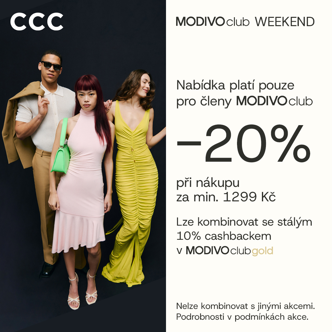 ModivoClub Weekend: víkend plný slev!