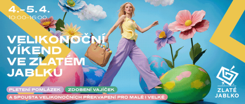 VELIKONOČNÍ VÍKEND VE ZLATÉM JABLKU