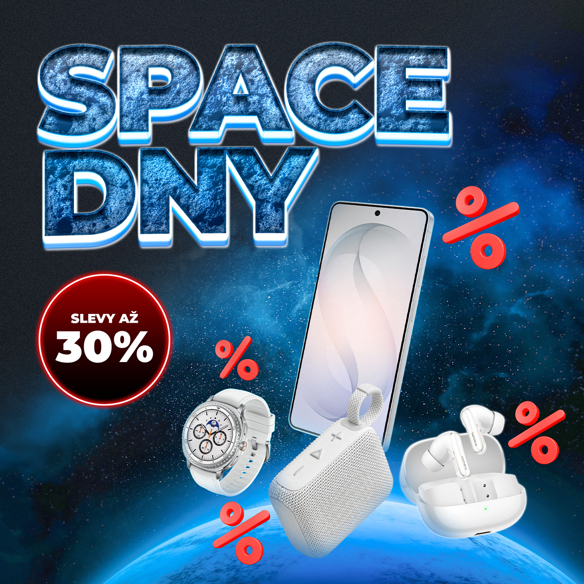 Space dny jsou tady – slevy až 30 %