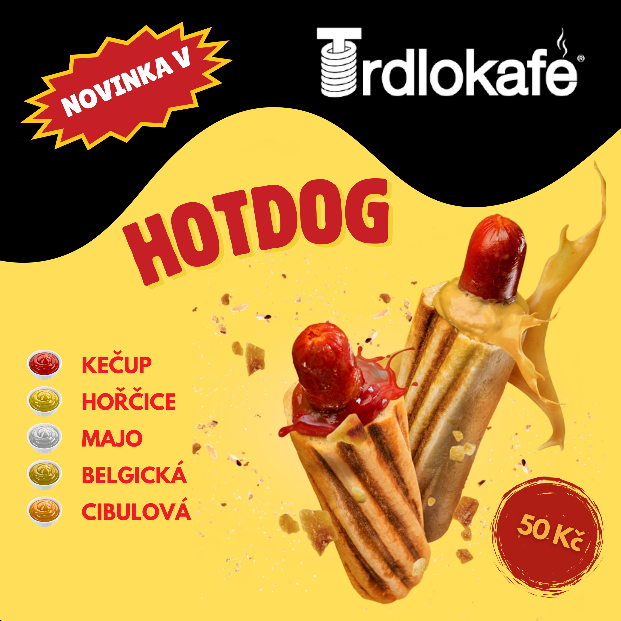 HOTDOG nově v Trdlokafe!