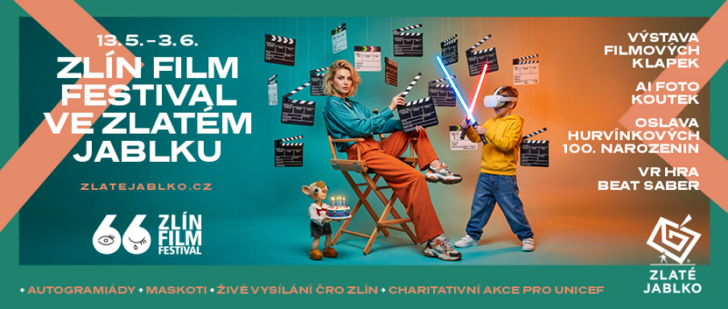 66. ZLIN FILM FESTIVAL ve Zlatém jablku!