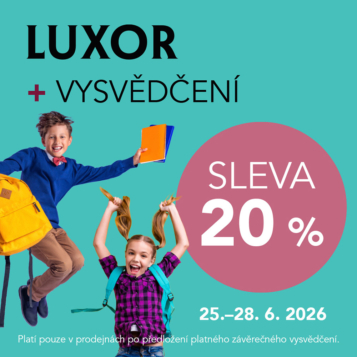 Luxor + vysvědčení