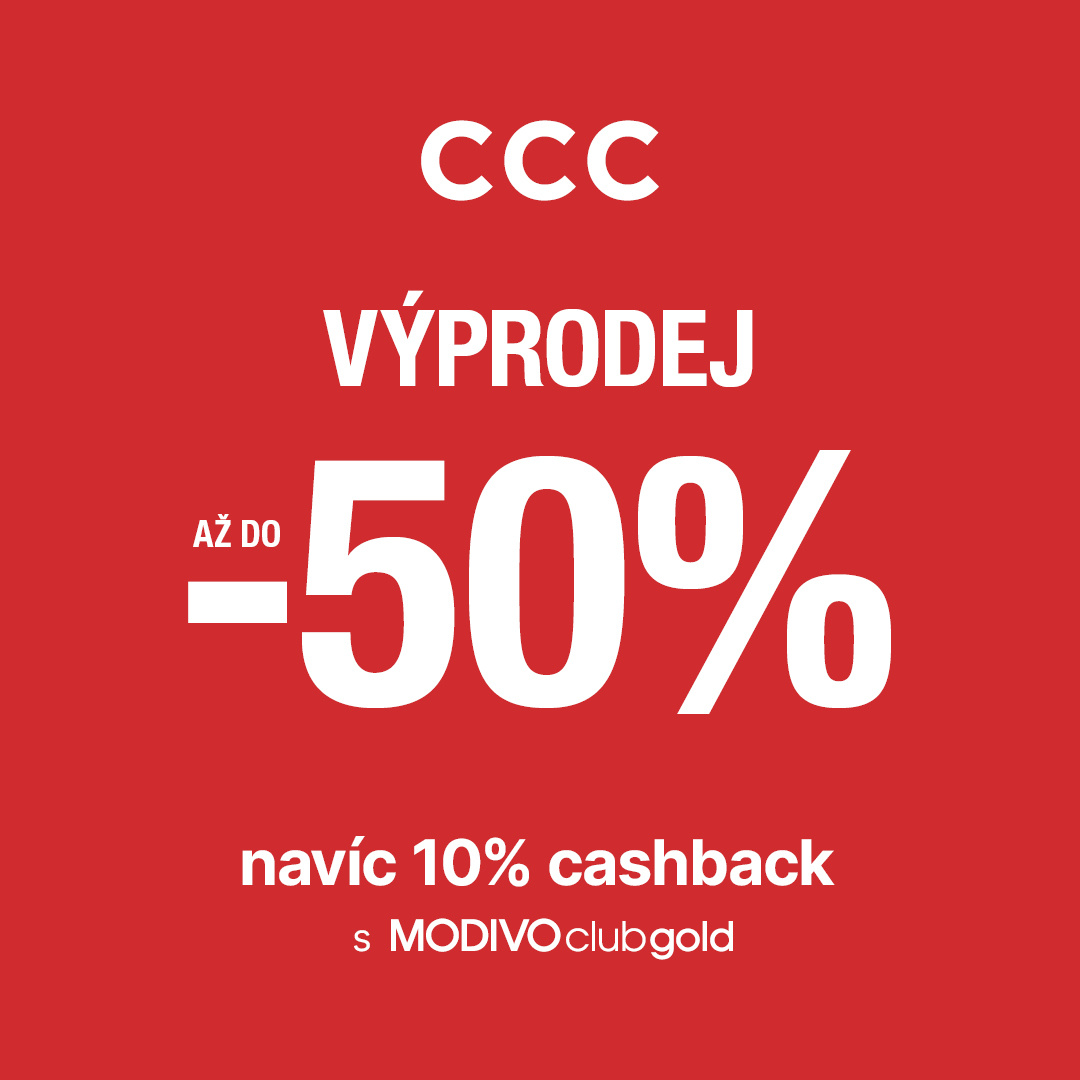VÝPRODEJ V CCC!