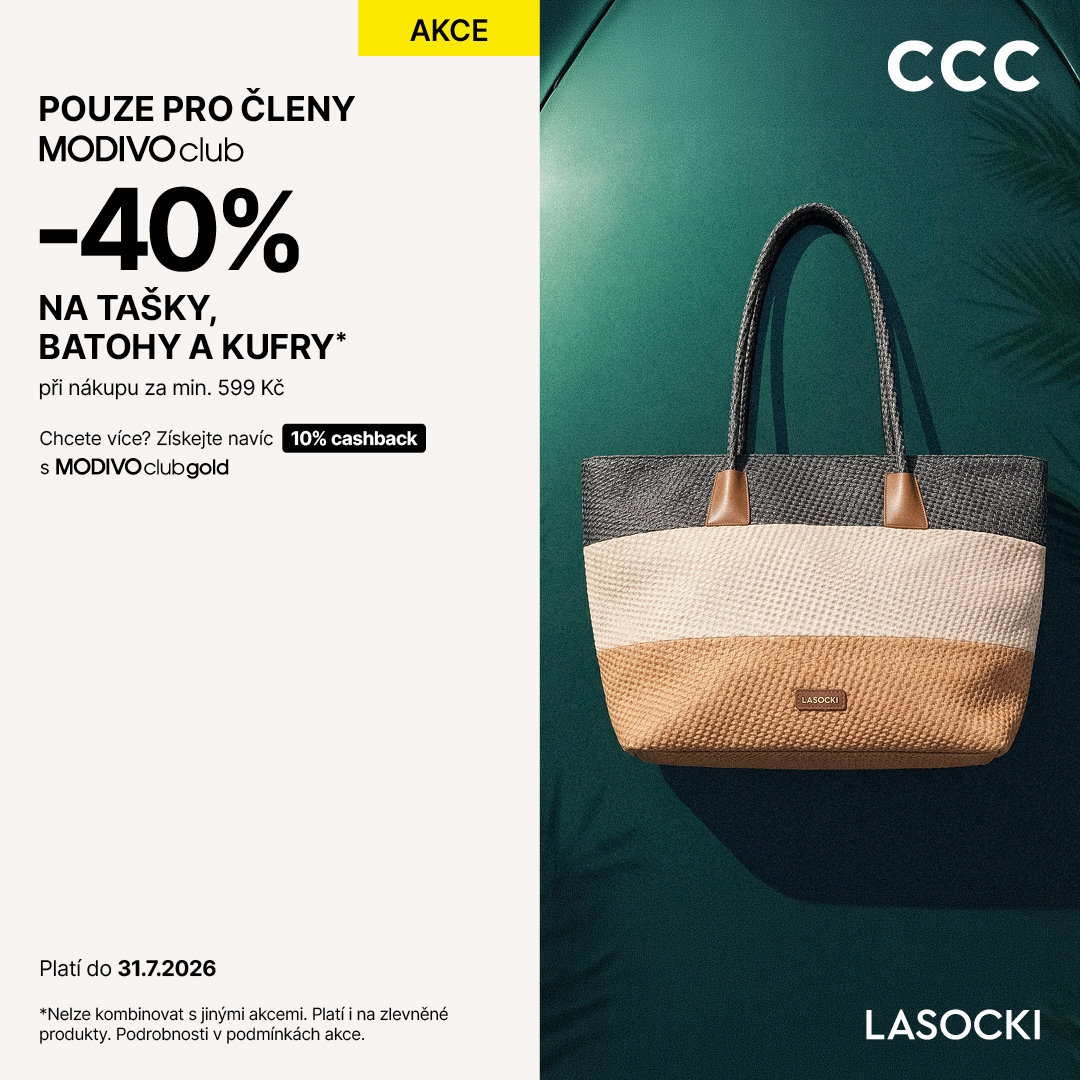 TAŠKY, BATOHY A KUFRY SE SLEVOU!