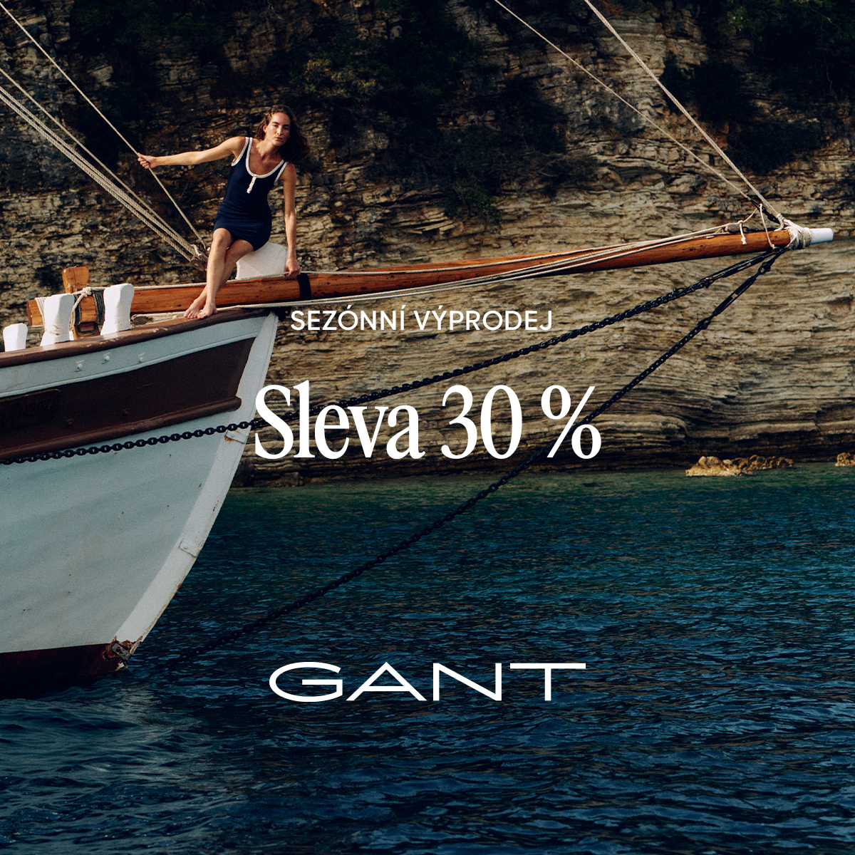 SEZÓNNÍ VÝPRODEJ V GANT!