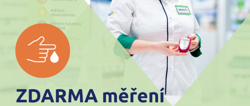 ZDARMA měření hladiny cukru v krvi