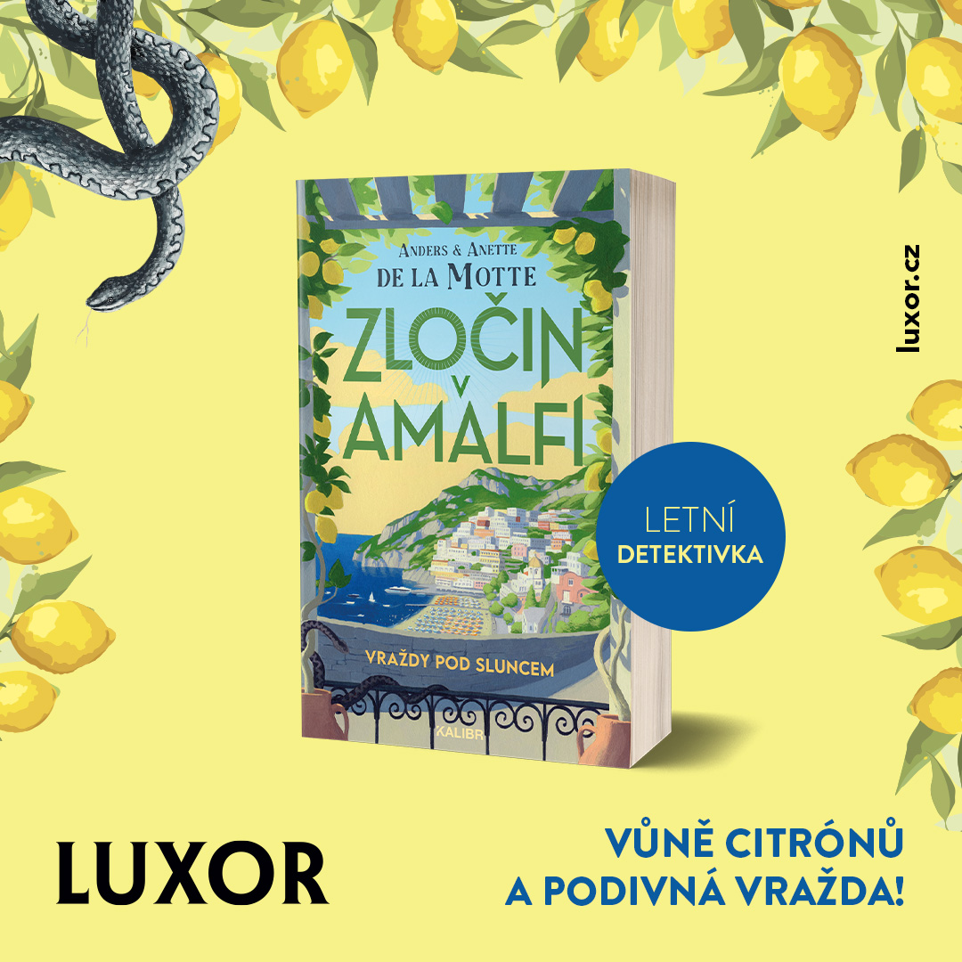Letní knižní tip! Vraždy pod sluncem: Zločin v Amalfi