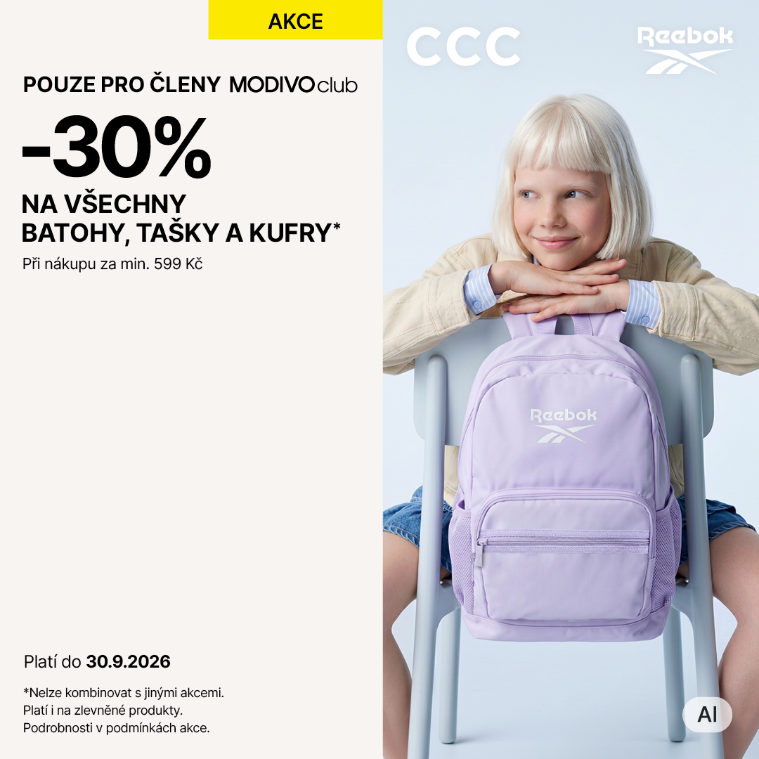 Nová sezóna, nový styl a 30 % sleva na všechny batohy, tašky a kufry s MODIVOclub!