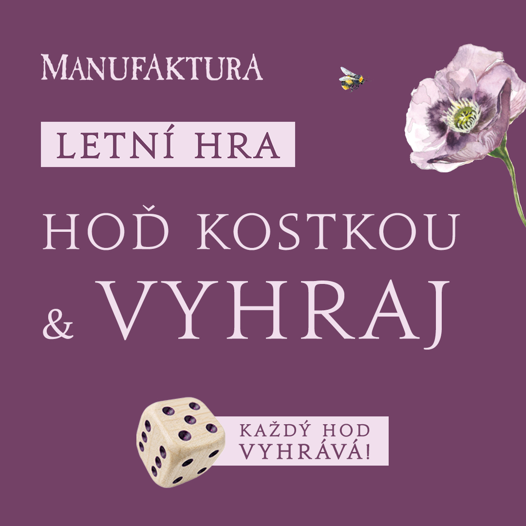 Letní hra v prodejně MANUFAKTURA