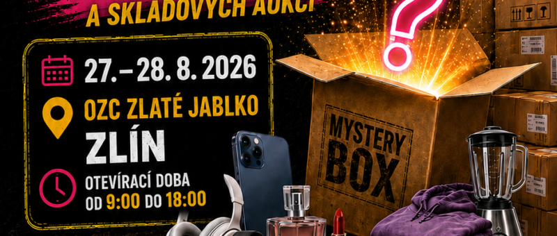 PRODEJ NEVYZVEDNUTÝCH ZÁSILEK V JABLKU 27. A 28. SRPNA!