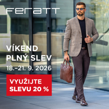 Víkend plný slev ve FERATT – sleva 20 %!