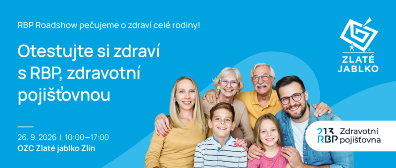 Otestujte si zdarma své zdraví s RBP v sobotu 26. září!