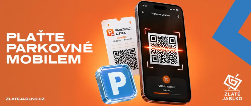 Ušetřete čas! Zaplaťte za parkovné QR kódem!
